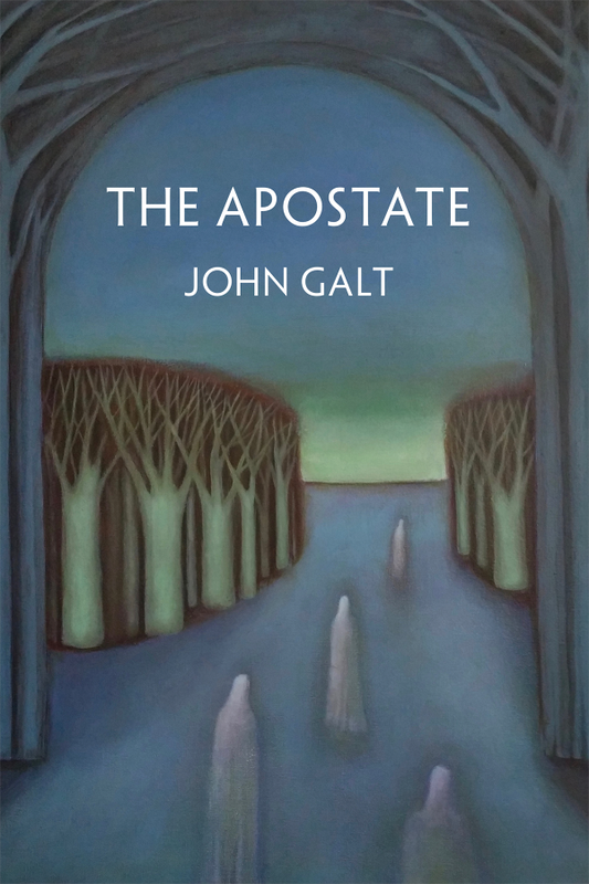 Book cover of 'The Apostle' by John Galt with artistic design and text.