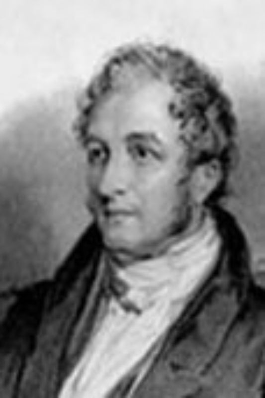 Portrait of a historical figure from the 18th or 19th century, wearing a suit and tie.